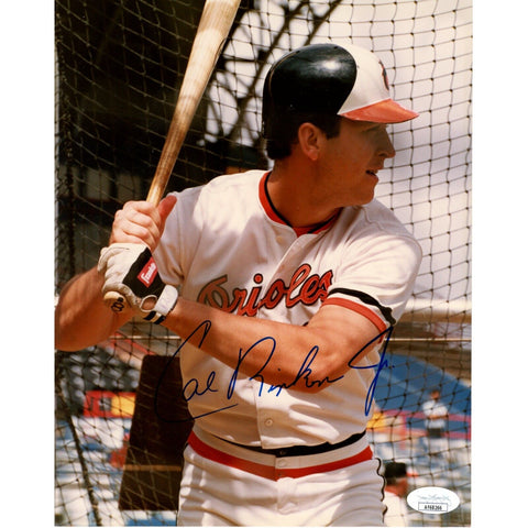 Cal Ripken Autographed/Signed Baltimore Orioles 8x10 Photo JSA 47963