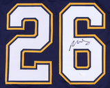 Paul Stastny Signed St. Louis Blues Jersey (JSA) Son of Peter Stastny