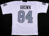 Antonio Brown Signed Oakland Raiders Jersey (JSA COA) 5xPro Bowl Receiver