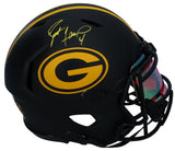 Brett Favre Autographed Packers Custom FSM Painted Alt. Speed Helmet Beckett