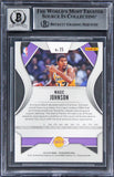 Lakers Magic Johnson Signed 2019 Panini Prizm #25 Card Auto 10! BAS Slabbed