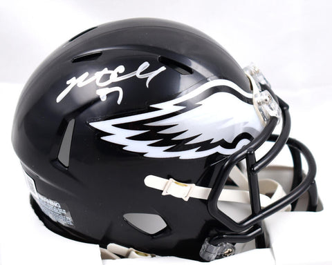 Brent Celek Autographed Eagles Speed Alternate 2022 Mini Helmet-Beckett W Holo