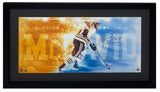 Connor McDavid Autographed "Fire Speed" 12" x 26" Framed Photo UDA