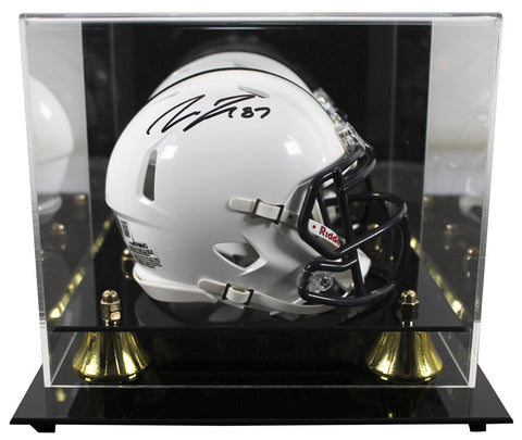 Penn State Pat Freiermuth Authentic Signed Speed Mini Helmet W/ Case BAS Witness