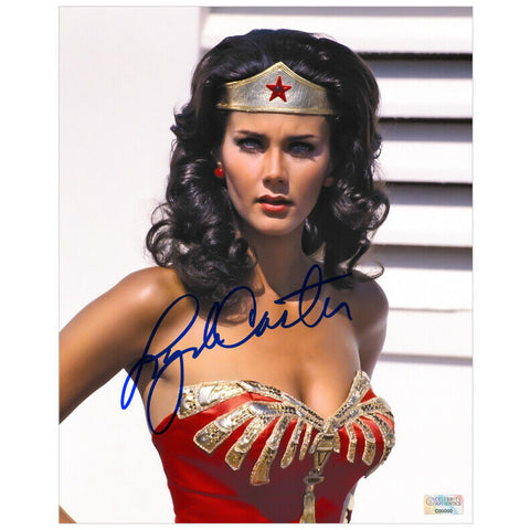 Lynda Carter Autographed 1976 Wonder Woman Amazon Princess 8x10 Photo
