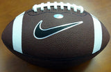 MARCUS MARIOTA AUTOGRAPHED BROWN NIKE LOGO FOOTBALL OREGON DUCKS MM HOLO 87158