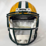 Autographed/Signed Aaron Rodgers Green Bay Packers Full Size Helmet Fanatics COA