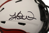 Kurt Warner Autographed Arizona Cardinals Lunar Mini Helmet Beckett 36325