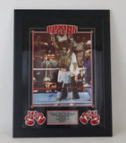 Sugar Ray Leonard Autographed 16X20 Photo Framed