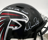 Matt Ryan Auto Falcons Full Size Helmet 2016 NFL MVP (Smudge) Beckett WL25970