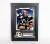 Rashaan Salaam 1994 Heisman Trophy Winner Autographed 8x10 Photo w/ Deluxe Frame