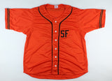 Jack Clark Signed San Francisco Giants Orange Jersey Inscribed Ripper (JSA COA)