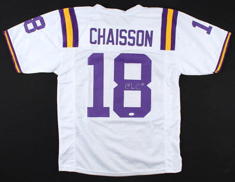 K'Lavon Chaisson Signed LSU Tigers Jersey (JSA COA) Jacksonville Jaguars #1 Pick