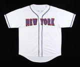 Mike Piazza Signed New York Mets Jersey (Beckett) 1993 Rookie of Year / Catcher