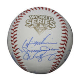 2009 New York Yankees Team Signed World Series Baseball 9 Sigs Steiner 33934