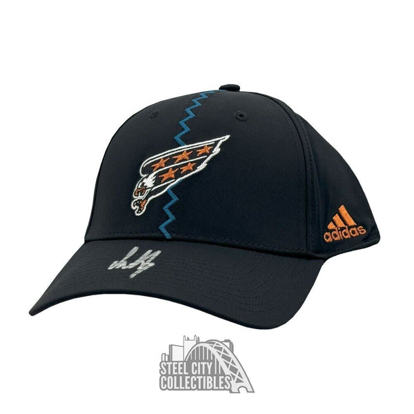 Alexander Ovechkin Autograph Washington Adidas Reverse Retro Hockey Hat-Fanatics