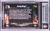 Jeff Hardy & Matt Hardy Signed 2001 Fleer WWF Raw is War Raw #76 Card BAS Slab