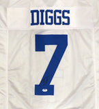 Dallas Cowboys Trevon Diggs Autographed Signed White Jersey PSA/DNA #3T59227