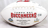 Devin White Autographed Tampa Bay Bucs Logo Football-Beckett W Hologram *Black