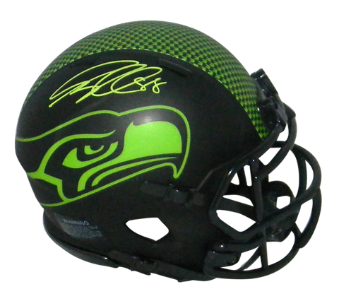 GREG OLSEN AUTOGRAPHED SEATTLE SEAHAWKS ECLIPSE SPEED MINI HELMET BECKETT