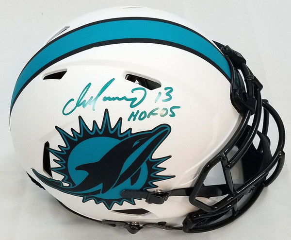 Dan Marino Signed Miami Dolphins Lunar Eclipse Authentic Helmet W/HOF 05 Beckett