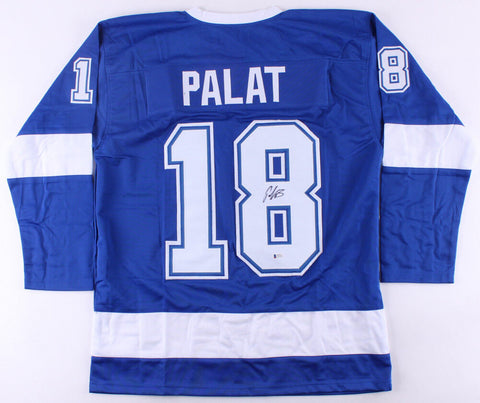 Ondrej Palat Signed Tampa Bay Lightning Jersey (Beckett) 10 Year NHL veteran