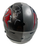 TOM BRADY Autographed Buccaneers / Patriots Authentic Speed Flex Helmet FANATICS