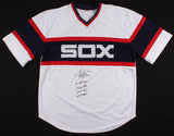 Harold Baines Signed Chicago White Sox Jersey with (4) Inscriptions (JSA Holo)