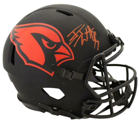 JJ Watt Autographed Arizona Cardinals Authentic Eclipse Speed Helmet JSA 35068