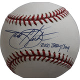 Todd Helton Autographed Rockies OML Baseball 2000 Batting Champ BAS 44366