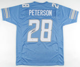 Adrian Peterson Signed Detroit Lions Jersey (Beckett COA) NFL MVP 2012 /Vikings