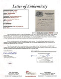 Pirates Honus Wagner Authentic Signed 6x9.5 1940 Handwritten Letter JSA #XX03760