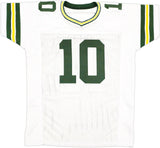 GREEN BAY PACKERS JORDAN LOVE AUTOGRAPHED WHITE JERSEY BECKETT WITNESS 232821