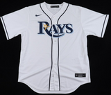 Wander Franco Signed Rays Nike MLB Jersey (JSA COA) Tampa Ray 2021 Rookie S.S.