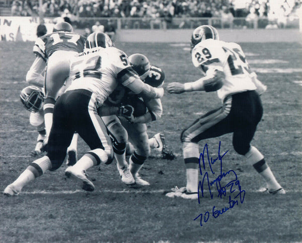 Mark Murphy Autographed Washington Redskins 8x10 Photo 70 Greatest 27891