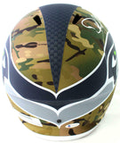 DK Metcalf Signed Seattle Seahawks F/S Camo Speed Helmet - Beckett W Auth *White