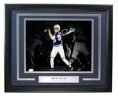 Drew Allar Signed/Autographed 16x20 Photo Penn State Framed JSA 192648