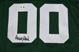 Robert Parish Autographed Green Pro Style Basketball Jersey - Beckett W Hologram