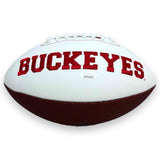 JK Dobbins Autographed Signed Ohio State Buckeyes Logo Football - JSA