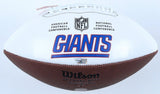 Harry Carson Signed New York Giants Logo Football Inscribed "HOF 06" (Fanatics)