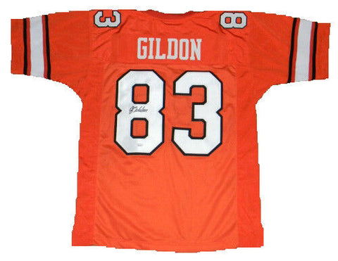 JASON GILDON AUTOGRAPHED SIGNED OKLAHOMA STATE COWBOYS #83 THROWBACK JERSEY JSA