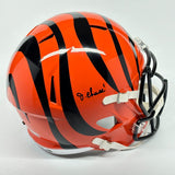 JA'MARR CHASE AUTOGRAPHED SIGNED CINCINNATI BENGALS FS REPLICA HELMET BECKETT