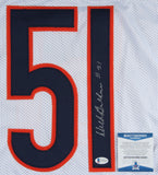 Dick Butkus Signed Chicago Bears Jersey (Beckett COA) 8xPro Bowl Linebacker