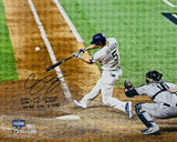 COREY SEAGER Autographed WS Statistic 16" x 20" Photograph FANATICS LE 6/6