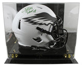 Eagles Brian Dawkins "HOF" Signed Lunar F/S Speed Proline Helmet W/ Case BAS Wit