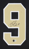 Drew Brees Signed New Orleans Saints 35x43 Framed Jersey (Beckett) S.B. XLIV MVP