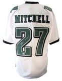 Quinyon Mitchell White Custom Football Jersey Eagles JSA 193303