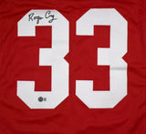 Roger Craig Autographed Red Pro Style Jersey - Beckett W Hologram *Black