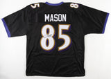 Derrick Mason Signed Baltimore Ravens Jersey (JSA COA) 2xPro Bowl Wide Receiver