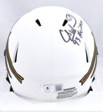 Charlie Ward Signed Florida State Lunar Speed Mini Helmet w/93 Heisman-Beckett W